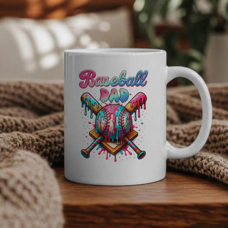 Baseball Dad Game Day Vibes Ice Cream Drip Baseball Daddy Graphic Print Coffee Mug Baseball Dad Game Day Vibes Ice Cream Drip Baseball Daddy Graphic Print Coffee Mug
