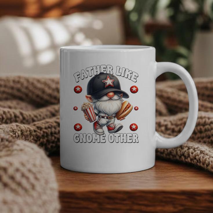 Baseball Dad Saying Hot Dog Gnome Pun For Fathers Day Premium Tri-Blend Graphic Print Coffee Mug