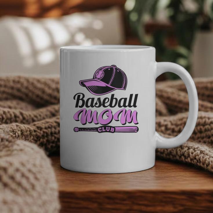 Baseball Mom Club Cool Graphic Print Coffee Mug