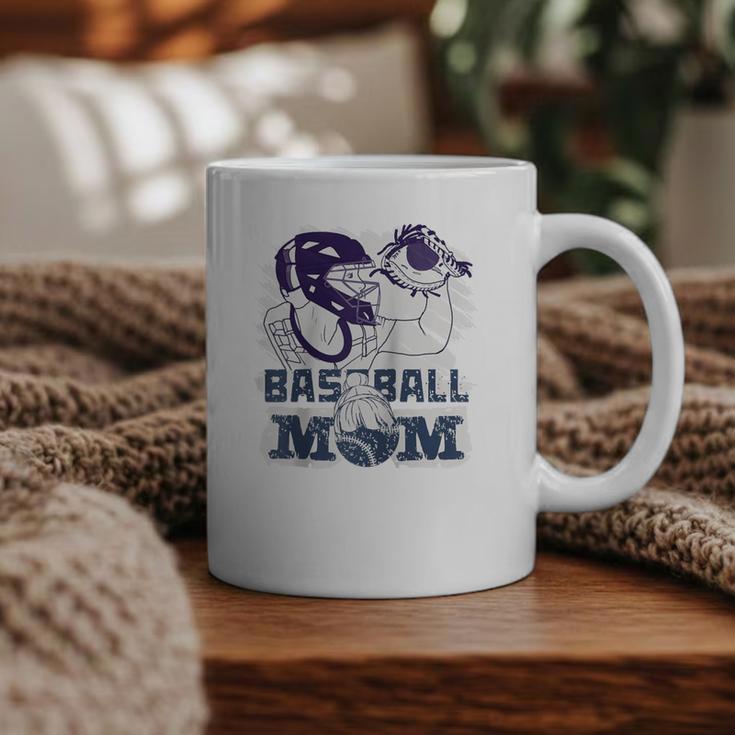 Baseball Mom Cute Design Sports & Softball Nostalgia Tee Raglan Baseball Tee Graphic Print Coffee Mug