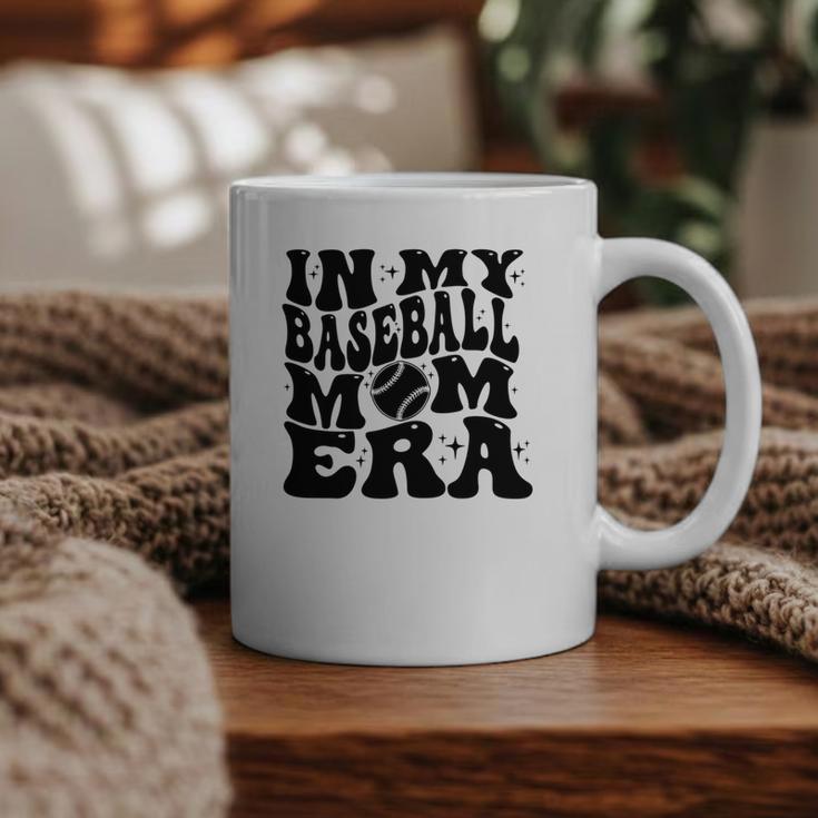 In My Baseball Mom Era Mom Life Game Day Vibes Mama Graphic Print Coffee Mug