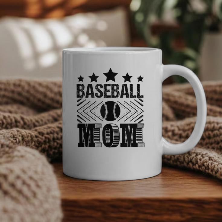 Baseball Mom Baseball Lover Mom Graphic Print Coffee Mug