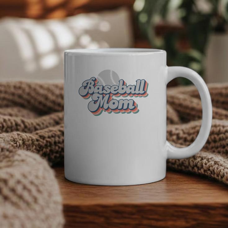 Baseball Mom Sporty Retro Baseball Team Momma Gray Graphic Print Coffee Mug Baseball Mom Sporty Retro Baseball Team Momma Gray Graphic Print Coffee Mug