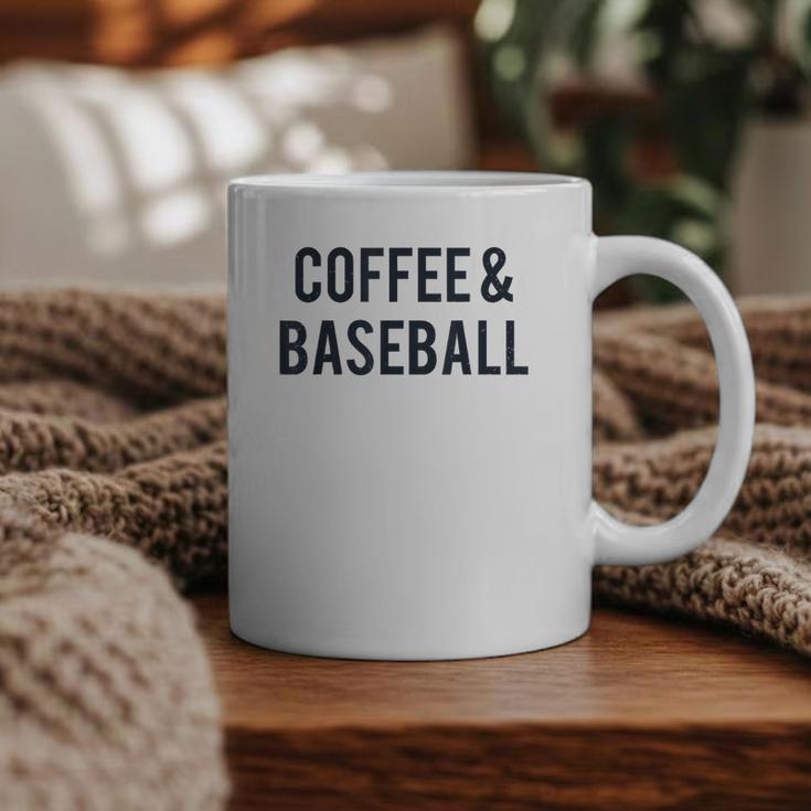 Coffee And Baseball Graphic Print Coffee Mug