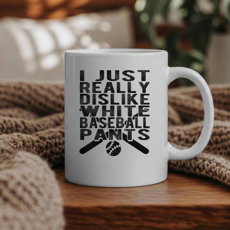 I Dislike Baseball Pants Softball Tball Baseball Mom Graphic Print Coffee Mug