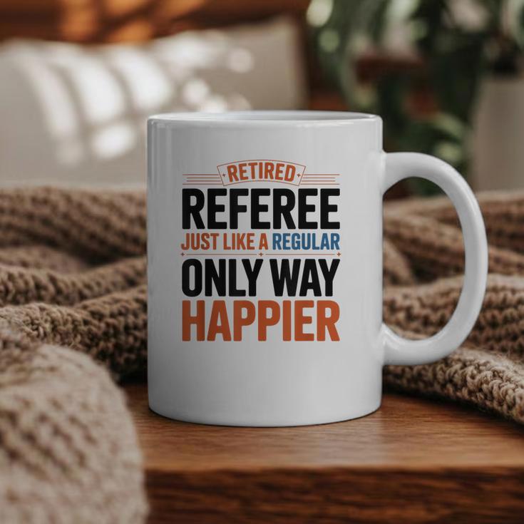 Retired Basketball Referee For Baseball Refs Graphic Print Coffee Mug