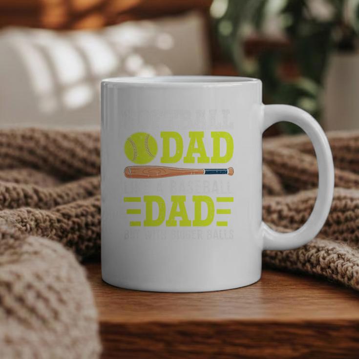 Sports For Softball And Baseball Dad Premium Graphic Print Coffee Mug