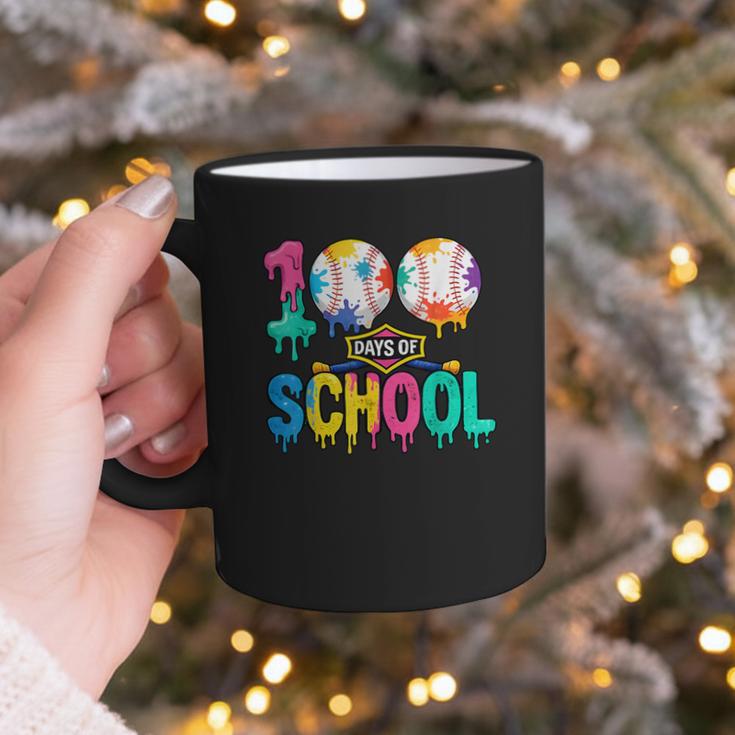 100 Days Of School Baseball Boys Kids Colorful 100th Day Graphic Print Coffee Mug 100 Days Of School Baseball Boys Kids Colorful 100th Day Graphic Print Coffee Mug