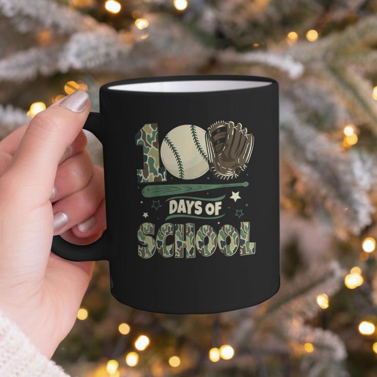 100 Days Of School Teacher Camo Baseball Boys Toddler Kids Graphic Print Coffee Mug 100 Days Of School Teacher Camo Baseball Boys Toddler Kids Graphic Print Coffee Mug