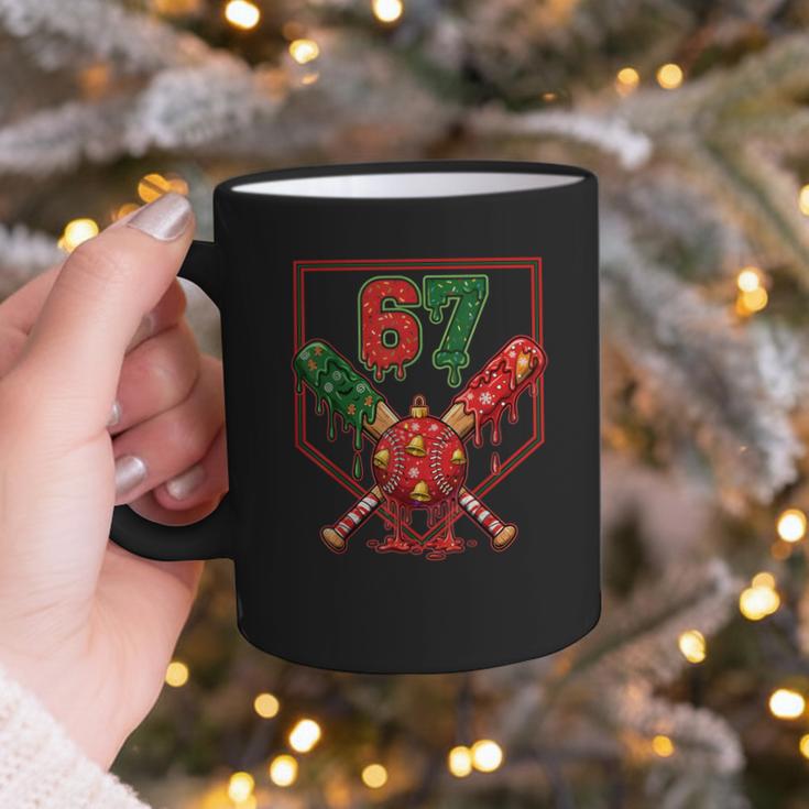67 Baseball Drip Christmas Meme Six Seven Gen Alpha Slang Graphic Print Coffee Mug 67 Baseball Drip Christmas Meme Six Seven Gen Alpha Slang Graphic Print Coffee Mug