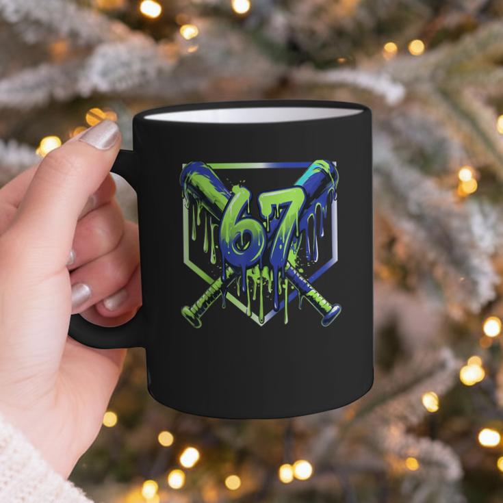 67 Baseball Drip Effect Urban Tee Style 6-7 Meme Graphic Graphic Print Coffee Mug 67 Baseball Drip Effect Urban Tee Style 6-7 Meme Graphic Graphic Print Coffee Mug