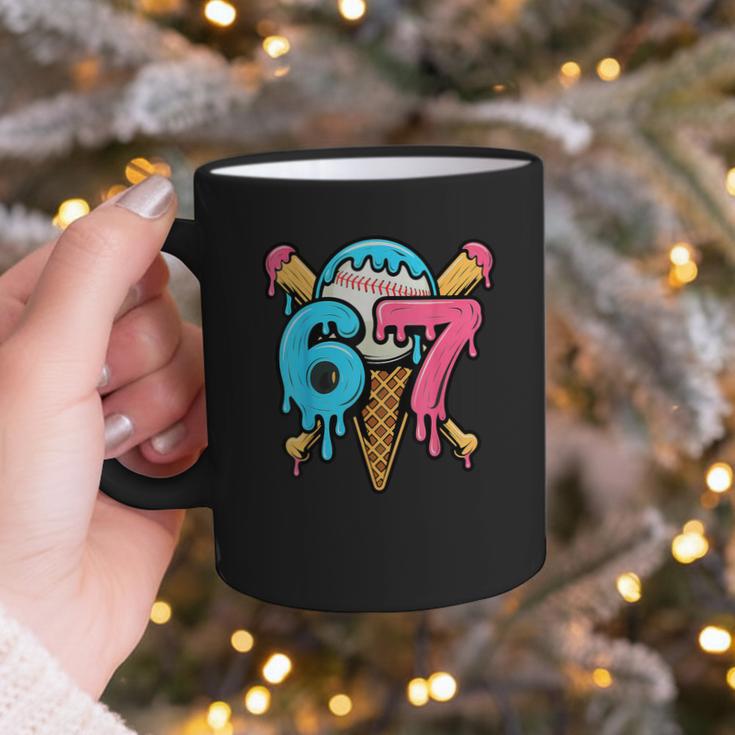 67 Baseball Ice Cream Drip Player Graphic Print Coffee Mug 67 Baseball Ice Cream Drip Player Graphic Print Coffee Mug
