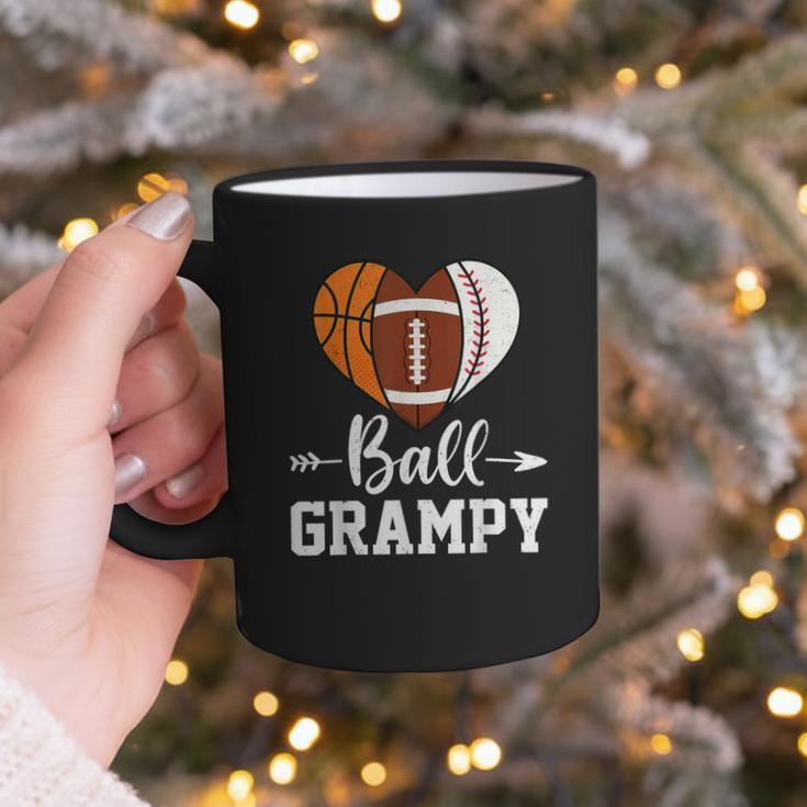 Ball Grampy Basketball Football Baseball Player Graphic Print Coffee Mug