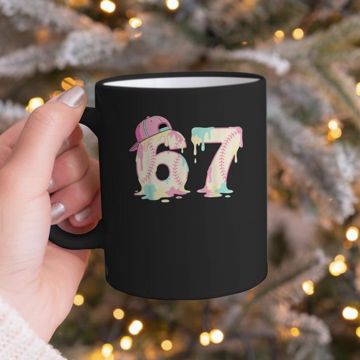 Baseball 67 Dripping Six Seven Drip Boys Gen Z Graphic Print Coffee Mug Baseball 67 Dripping Six Seven Drip Boys Gen Z Graphic Print Coffee Mug