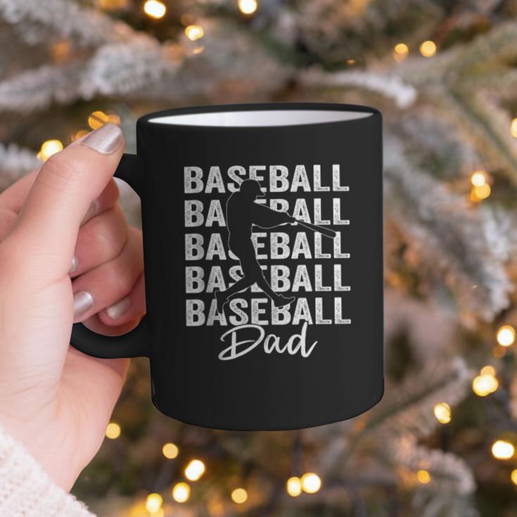 Baseball Dad Baseball Bat Sports Father's Day Men Graphic Print Coffee Mug