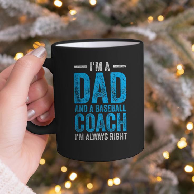 Baseball Dad Coach Father's Day Graphic Print Coffee Mug