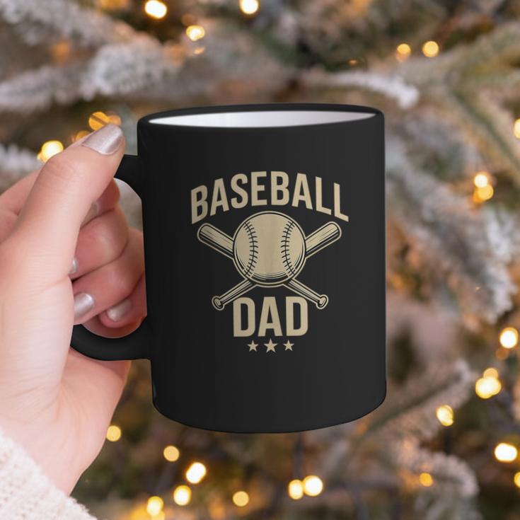 Baseball Dad Crossed Bats Cool Sports Fan Vintage Graphic Print Coffee Mug Baseball Dad Crossed Bats Cool Sports Fan Vintage Graphic Print Coffee Mug