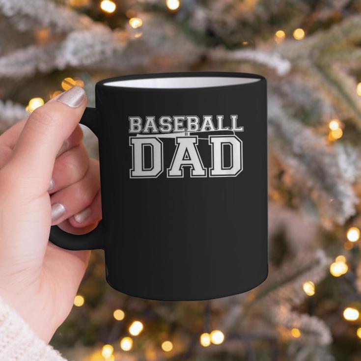 Baseball Dad Father Son Proud Daddy Love Baseball Graphic Print Coffee Mug