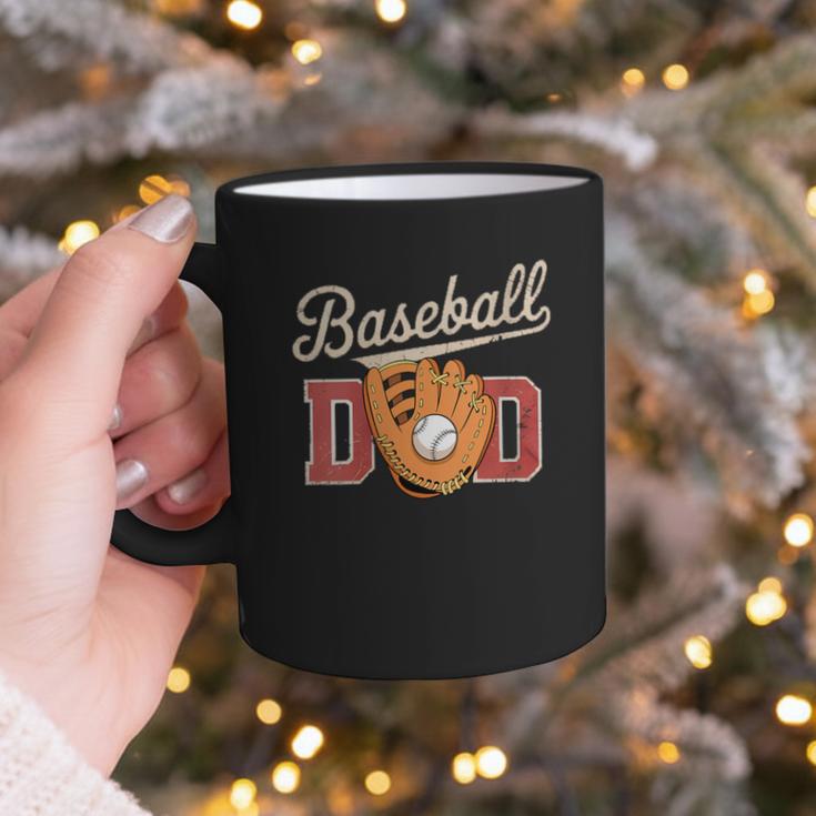 Baseball Dad Fireball Sports Father Fathers Day Daddy Graphic Print Coffee Mug