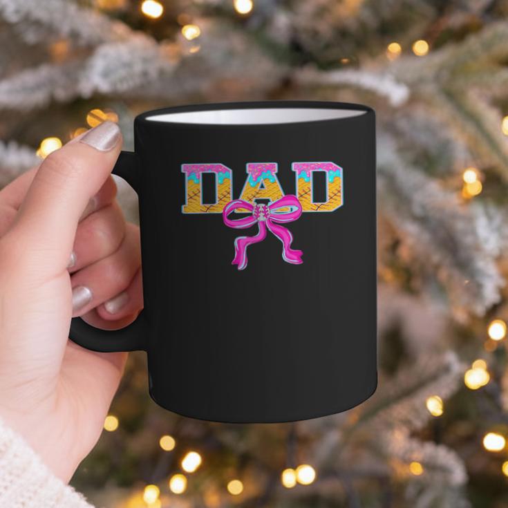 Baseball Dad Ice Cream Drip Game Day Family Matching Graphic Print Coffee Mug