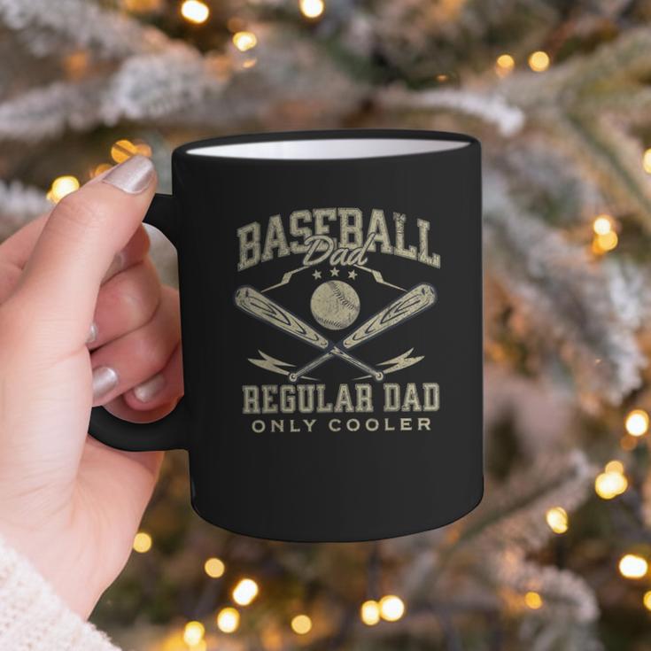 Baseball Dad Regular Dad Only Cooler Father's Day Baseball Graphic Print Coffee Mug