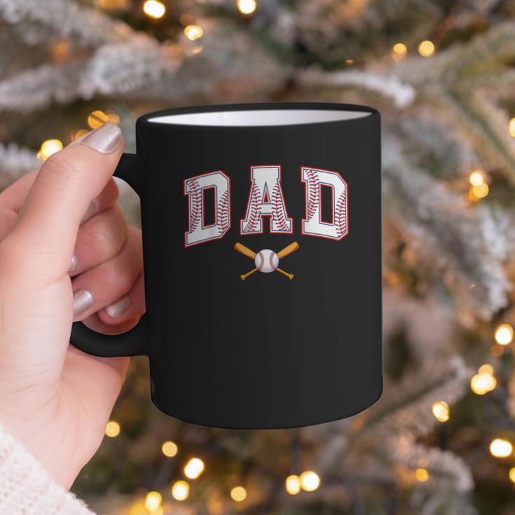 Baseball Dad Shirt Baseball Player Game Day Father's Day Graphic Print Coffee Mug