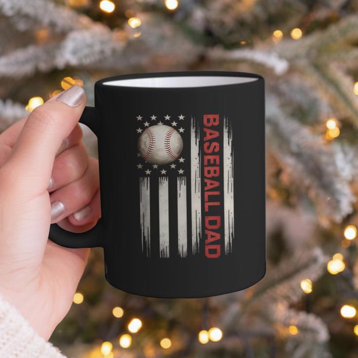 Baseball DAD USA American Flag Fathers Day 4th Of July Graphic Print Coffee Mug Baseball DAD USA American Flag Fathers Day 4th Of July Graphic Print Coffee Mug