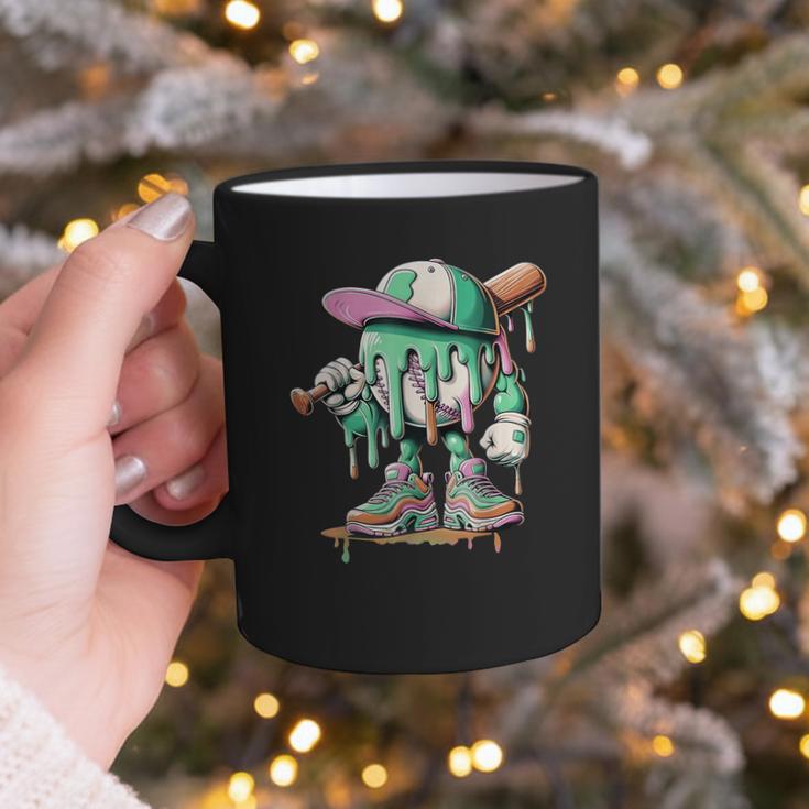 Baseball Drip For Boys Ice Cream Drip Baseball Graphic Print Coffee Mug Baseball Drip For Boys Ice Cream Drip Baseball Graphic Print Coffee Mug