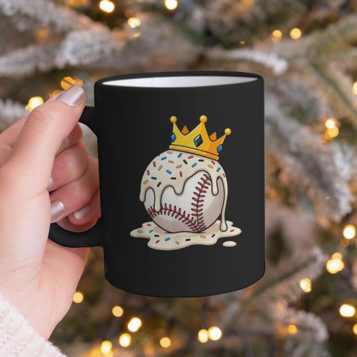 Baseball Drip Ice Cream Crown Melt Graphic Graphic Print Coffee Mug
