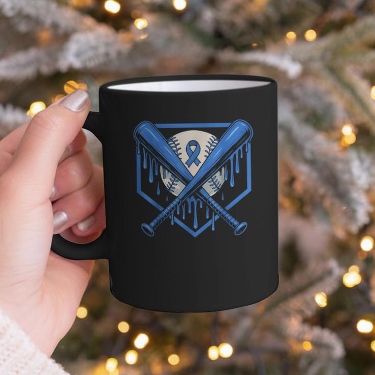 Baseball Drip Ice Cream Diabetes Awareness Ribbon Boys Girls Graphic Print Coffee Mug Baseball Drip Ice Cream Diabetes Awareness Ribbon Boys Girls Graphic Print Coffee Mug