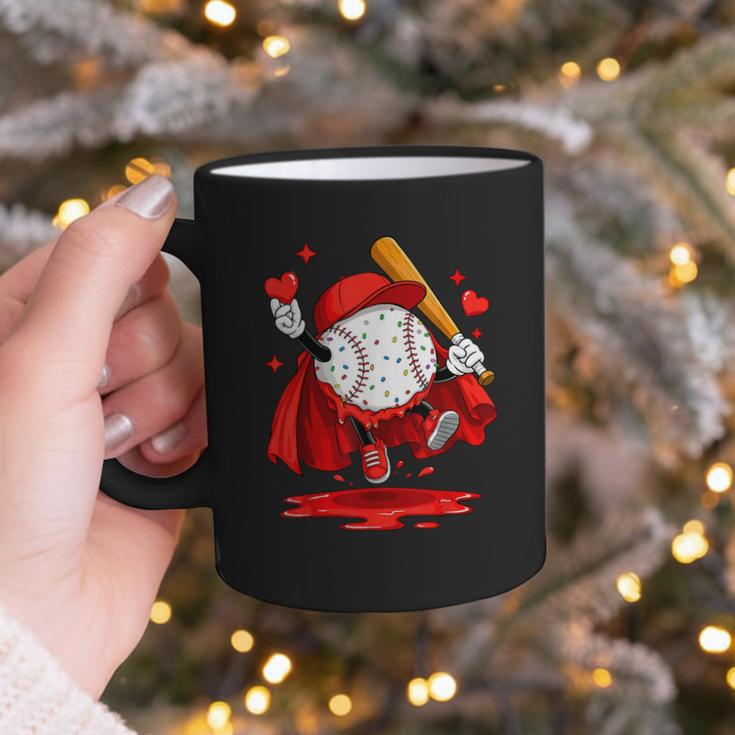 Baseball Drip Icecream Youth Boy Valentine Graphic Print Coffee Mug