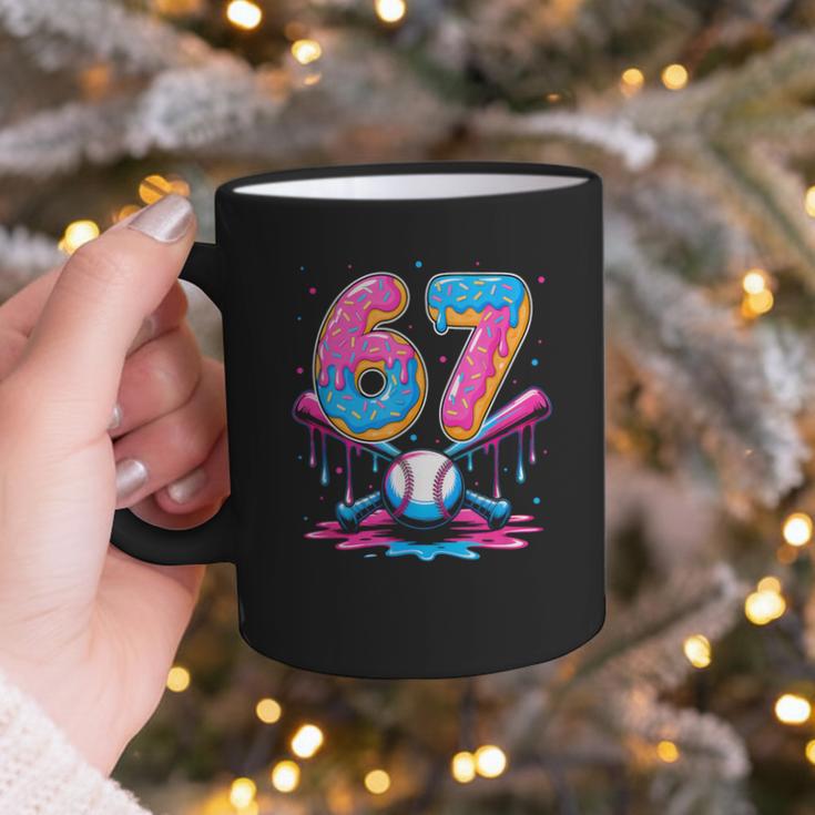 Baseball Drip Number 67 Player 67Th Birthday Baseball Meme Graphic Print Coffee Mug Baseball Drip Number 67 Player 67Th Birthday Baseball Meme Graphic Print Coffee Mug