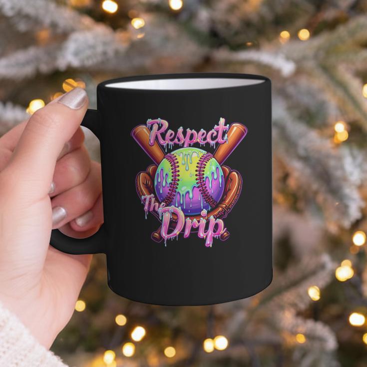 Baseball Drip Respect The Drip Purple Ice Cream Sprinkles Graphic Print Coffee Mug Baseball Drip Respect The Drip Purple Ice Cream Sprinkles Graphic Print Coffee Mug