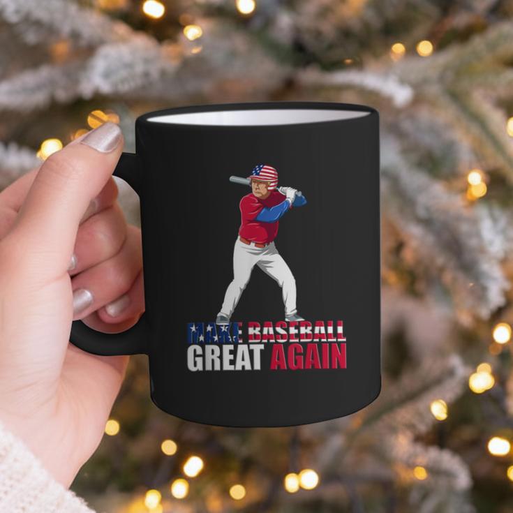 Make Baseball Great Again Donald Trump Baseball Graphic Print Coffee Mug Make Baseball Great Again Donald Trump Baseball Graphic Print Coffee Mug