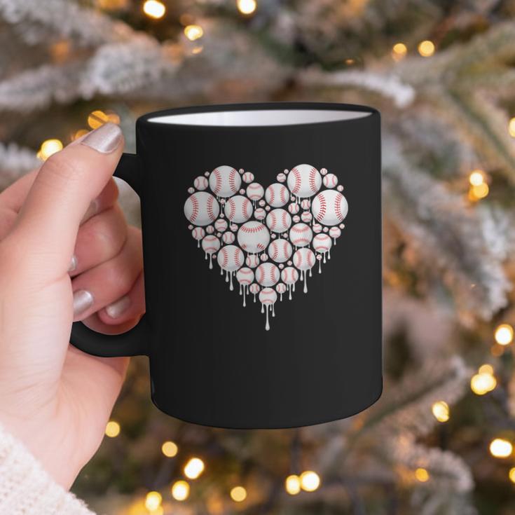 Baseball Heart Drip Valentine's Day Baseball Lover Boys Men Graphic Print Coffee Mug Baseball Heart Drip Valentine's Day Baseball Lover Boys Men Graphic Print Coffee Mug