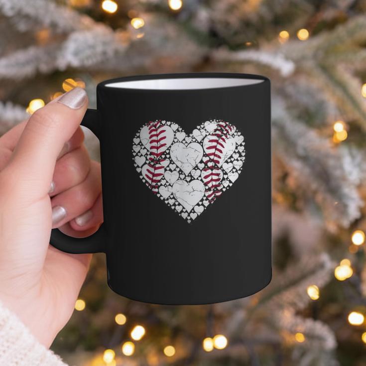 Baseball Heart Love Game Sports Fan Game Day Graphic Print Coffee Mug Baseball Heart Love Game Sports Fan Game Day Graphic Print Coffee Mug