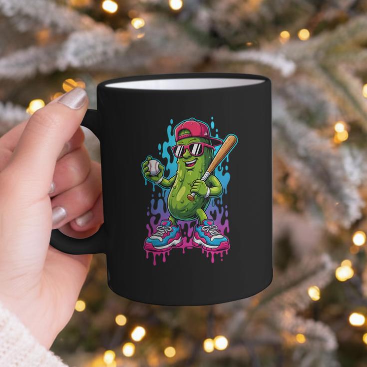 Baseball Ice Cream Drip Boys And Girls Batter Game Day Graphic Print Coffee Mug