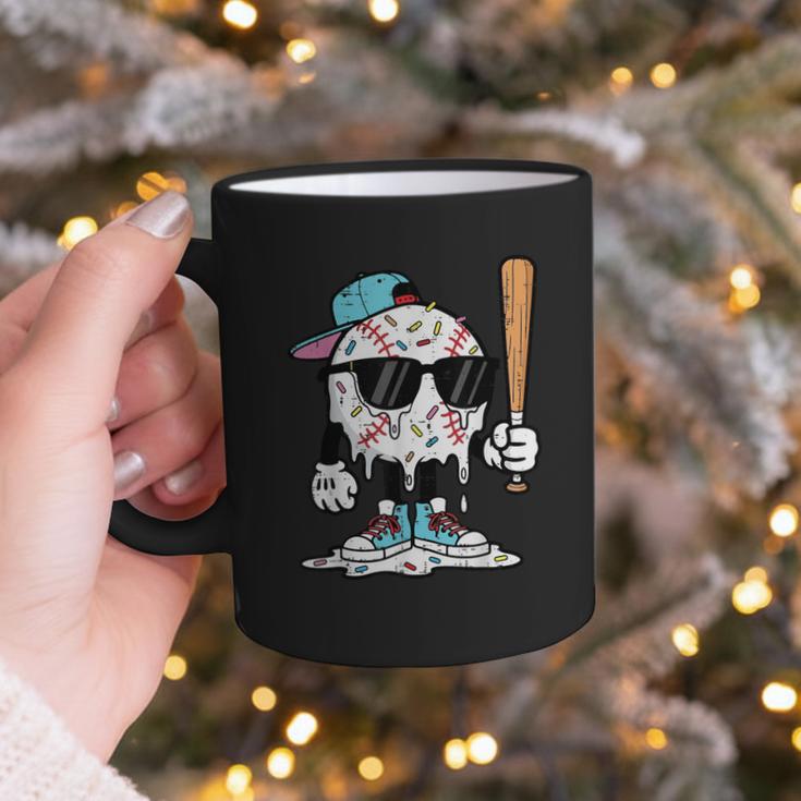Baseball Ice Cream Drip Sports Boys Kids Youth Men Graphic Print Coffee Mug Baseball Ice Cream Drip Sports Boys Kids Youth Men Graphic Print Coffee Mug