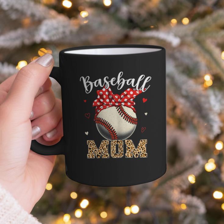 Baseball Mom Headband Leopard Baseball Ball Mother's Day Graphic Print Coffee Mug Baseball Mom Headband Leopard Baseball Ball Mother's Day Graphic Print Coffee Mug