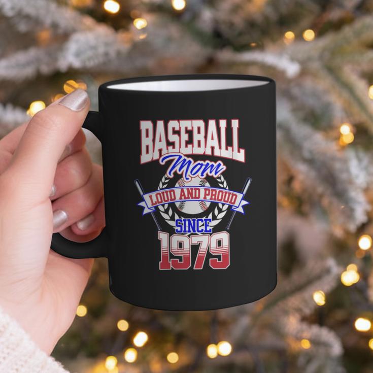 Baseball Mom Loud & Proud Since 1979 Graphic Print Coffee Mug