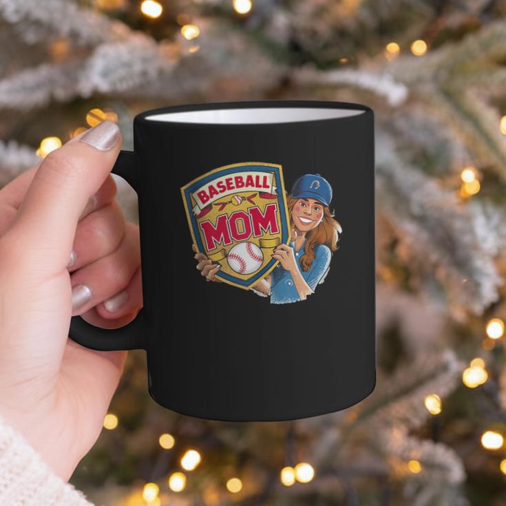 Baseball Mom Mama Mother's In My Baseball Mom Era Graphic Print Coffee Mug