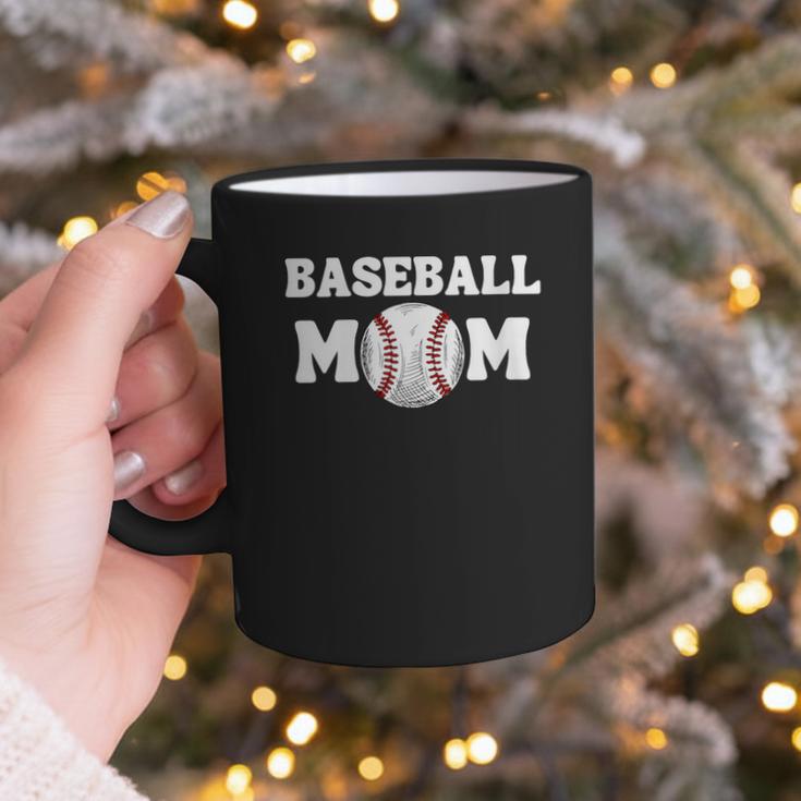 Baseball MOM Mother's Day Baseball Game Cheer Mom Graphic Print Coffee Mug