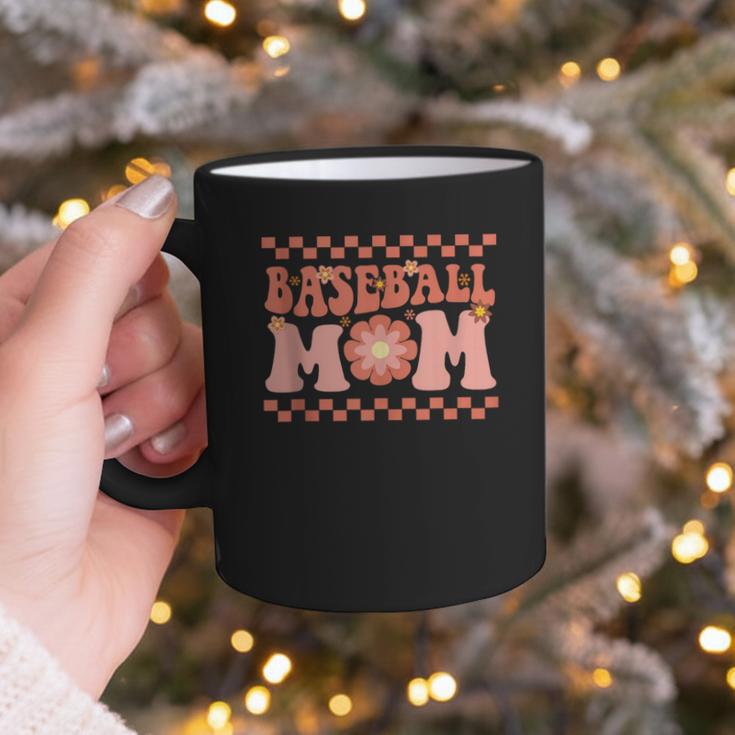 Baseball Mom Baseball Player Mama Women Groovy Graphic Print Coffee Mug Baseball Mom Baseball Player Mama Women Groovy Graphic Print Coffee Mug
