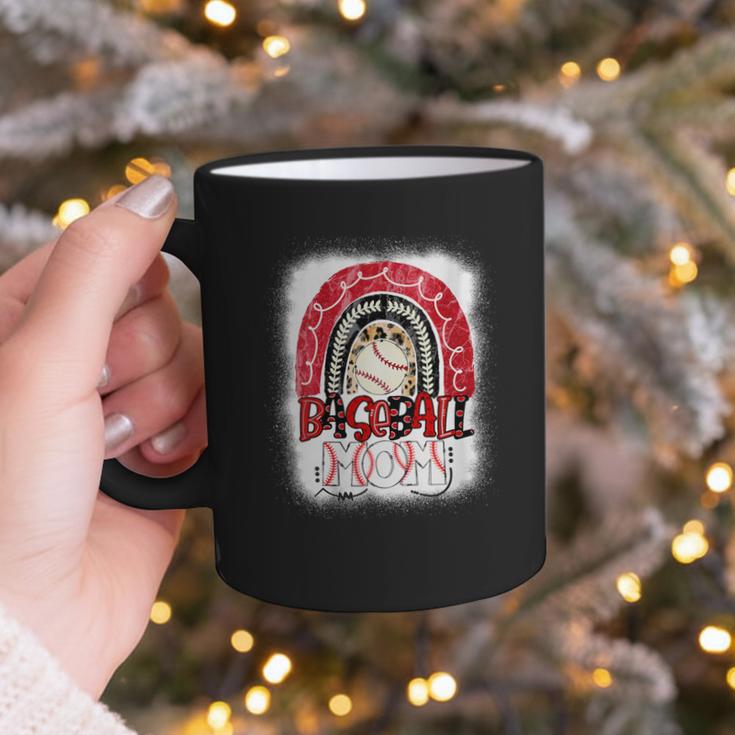 Baseball Mom Rainbow Boho Mommy Graphic Print Coffee Mug