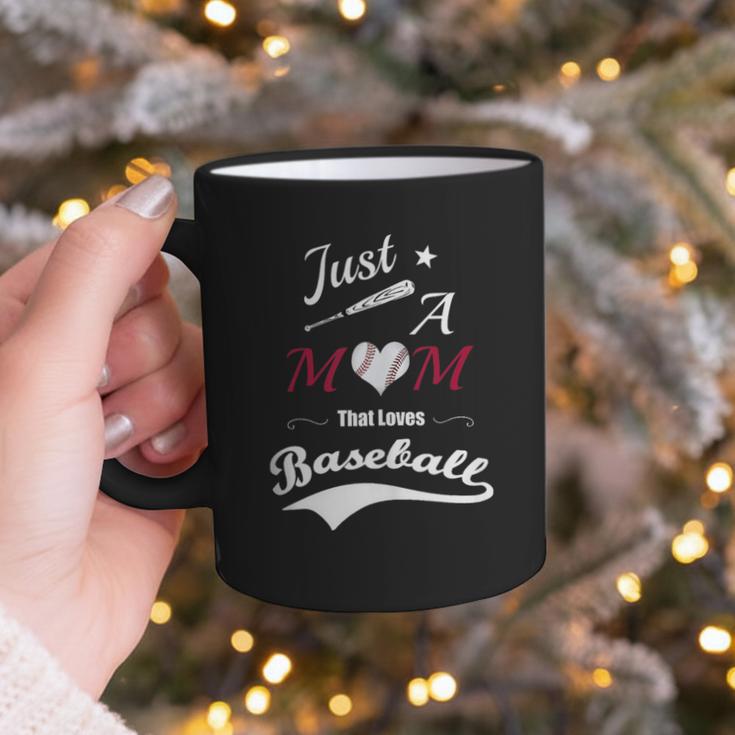 Baseball Mom Sayings Just A Mom That Loves Baseball Graphic Print Coffee Mug Baseball Mom Sayings Just A Mom That Loves Baseball Graphic Print Coffee Mug