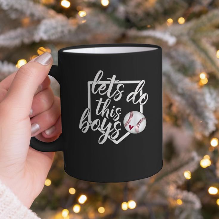 Baseball Mom Shirt Baseball Let's Do This Boys Graphic Print Coffee Mug