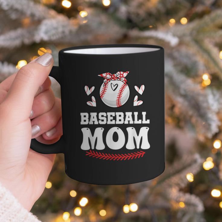 Baseball Mom Shirt Mama Women Baseball Shirt For Graphic Print Coffee Mug