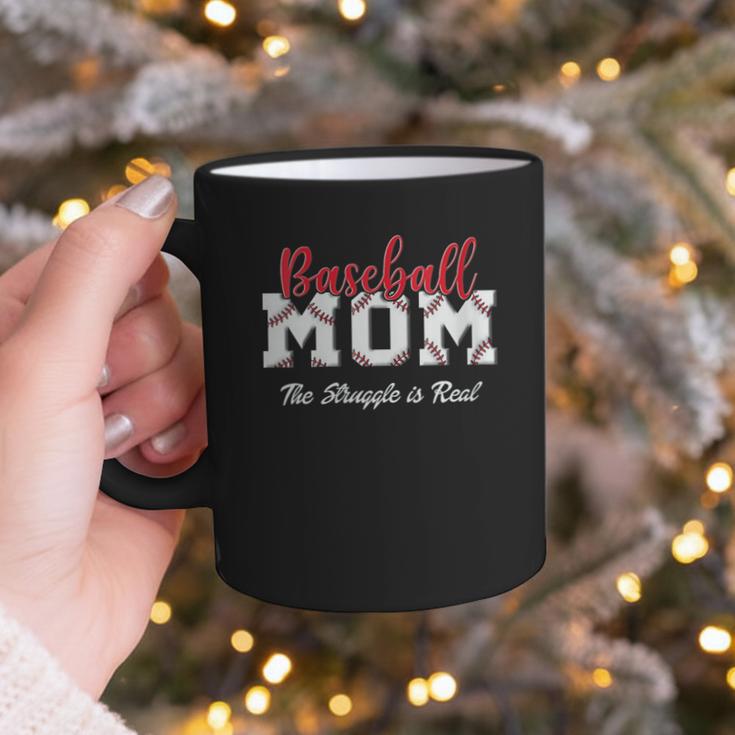 Baseball Mom The Struggle Is Real Graphic Print Coffee Mug Baseball Mom The Struggle Is Real Graphic Print Coffee Mug