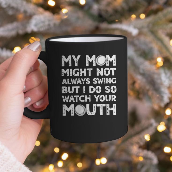 Baseball Mom Swing Watch Mouth Baseball Boy Graphic Print Coffee Mug Baseball Mom Swing Watch Mouth Baseball Boy Graphic Print Coffee Mug