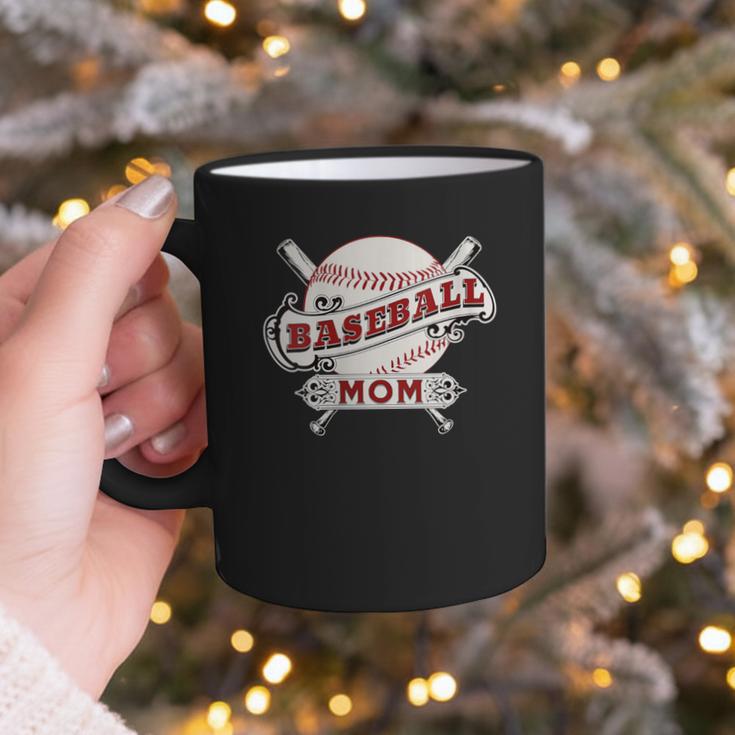 Baseball Mom Vintage Retro Game Day Son Supporter Fan Graphic Print Coffee Mug Baseball Mom Vintage Retro Game Day Son Supporter Fan Graphic Print Coffee Mug
